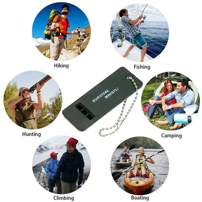 High Decibel Safety Whistle Outdoor Emergency Survival Portable
