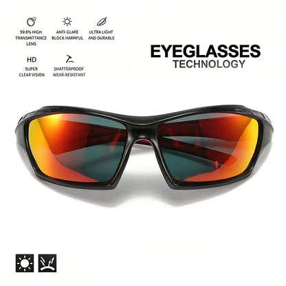 Fashion Sports Sunglasses Polarized UV Protection Personalized Glasses Round Frame Metal UV400 Eyewear