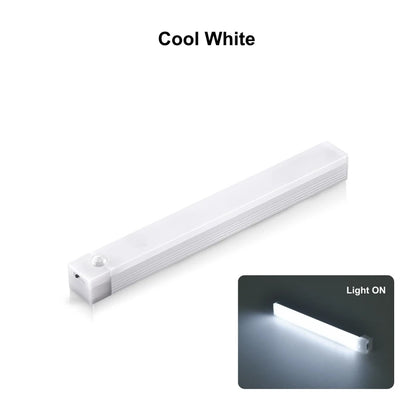 Rechargeable Motion Sensor LED Bar Light Induction Night Light Portable Cordless