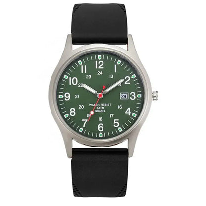 Casual Sports Watch Quartz Silicone Band