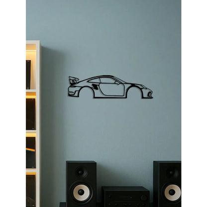 Black Metal Geometric Wall Art,Home/Bedroom/Kids Room Decor,Xmas/Halloween Gift,Wall Sculpture