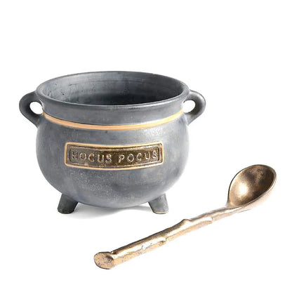 Resin Witches Cauldron Serving Bowls Candy Bucket for Halloween Party Indoor Outdoor Home Kitchen Halloween Party Decorations