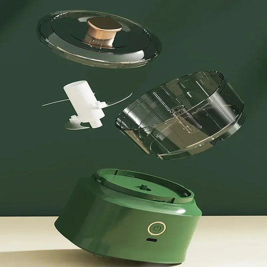 "350ML Kitchen Multifunctional Foods Chopper Grinder - Household Garlic Masher & Auxiliary Food Machine"