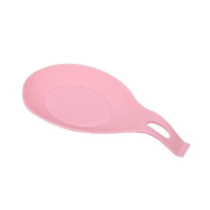 1PC Food Grade Silicone Spoon Mat Heat Resistant Placemat Tray Kitchen Tool