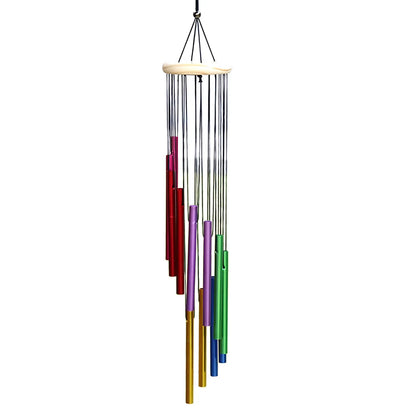 Wind Chimes for Garden 12 Metal Tubes with Hook Pleasant Melody Windchimes Metal Pipe Wind Chimes Bells Indoor and Outdoor Decor
