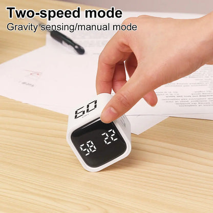 Productivity Cube Timer 5/10/30/60 Minutes and Custom Countdown Mini Digital Timer Countdown Timer for Tasks Work Study Kitchen