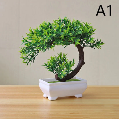 Simulation Fake Potted Bonsai Tree Artificial Plant DeskOrnament ArtificialPlant