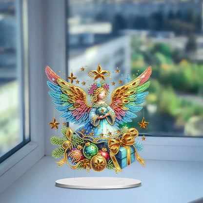 Special Shape Angel Girl Diamond Painting Tabletop Ornaments Kit Desktop Diamond Art Kits Diamond Painting Desktop Decorations