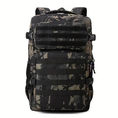 Tactical Camouflage Backpack, Hiking, Camping, Large Capacity Outdoor Sports