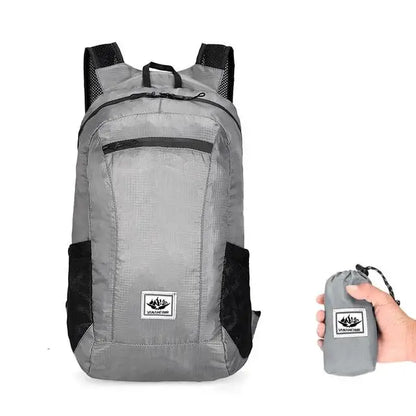 20L Portable Foldable Backpack Folding Mountaineering Bag Ultralight Outdoor Climbing Cycling Travel Knapsack Hiking Daypack