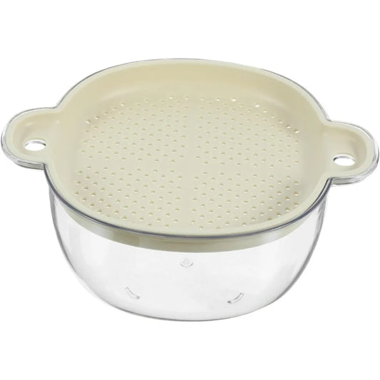 Produce Basket Vegetable Fruit Washing Drain Kitchen Sink Strainer Bowl