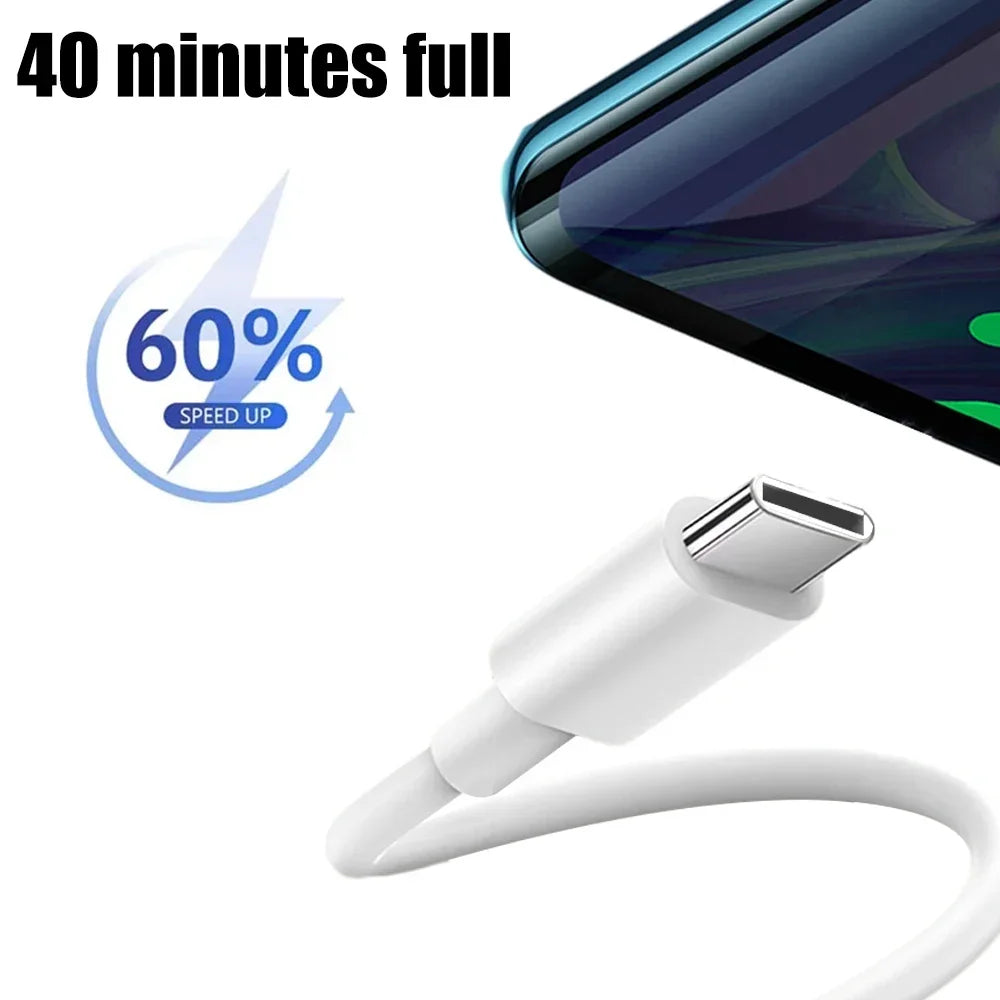 PD 100W 60W USB C to C Cable Fast Charge Data Cable for MacBook iPad iPhone Huawei Samsung Xiaomi Type C to Type-C Data Line