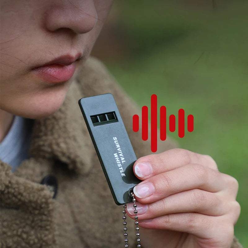 High Decibel Safety Whistle Outdoor Emergency Survival Portable