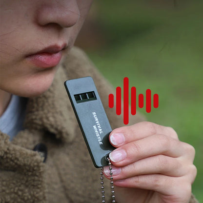 High Decibel Safety Whistle Outdoor Emergency Survival Portable