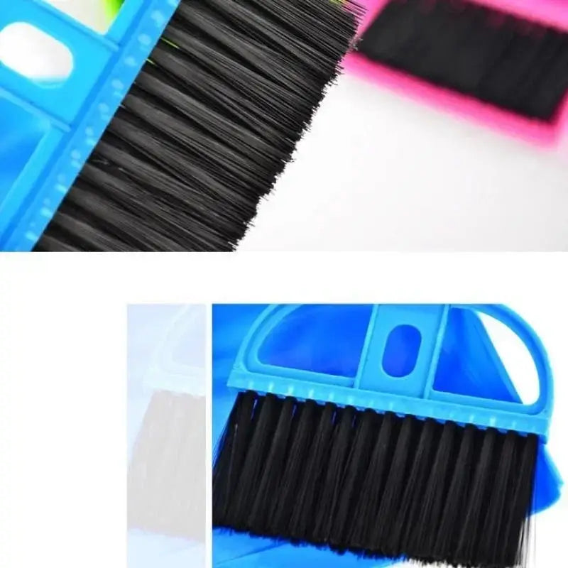 Mini Desktop Cleaning Brush Keyboard Brush Small Broom Dustpan Shovel Set Desktop Cleaning Tool