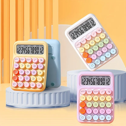 12-digit large LCD Display Large Buttons Flexible Keyboard Calculator