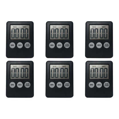 10-1PC Mini Electronic Timer Stopwatch LCD Display for Sports Exercise Baking Cooking Digital Timer Multi-Function Kitchen Timer