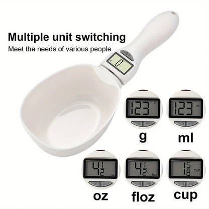 Kitchen Electronic Food Measuring Spoon Scale LCD Digital Electronic Spoon Scale For Pet Food Measuring Spoon Kitchen Tool