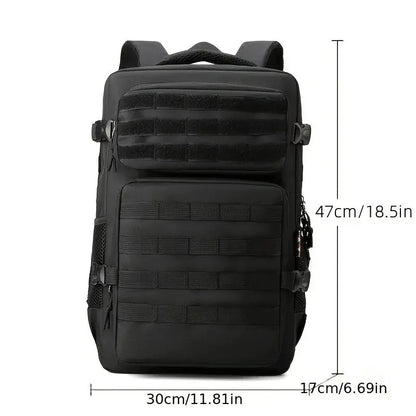 Tactical Camouflage Backpack, Hiking, Camping, Large Capacity Outdoor Sports