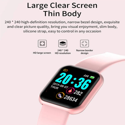 Multifunctional Smart Watch Bluetooth Connected Phone Music Player Fitness Sport Bracelet Sleep Monitor D13 Smartwatch