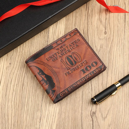 Wallets With 100 US Dollar Pattern