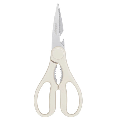 ELITEQUO All Purpose Kitchen Scissors, Heavy Duty Stainless Steel Scissors, Dishwasher Safe, Soft Grip Comfort Handle
