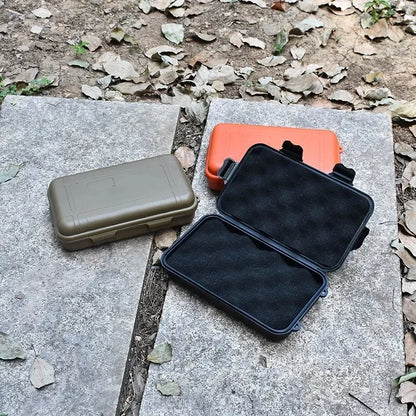 S/L/XXL Outdoor Plastic Waterproof Survival Container Camping Outdoor Travel