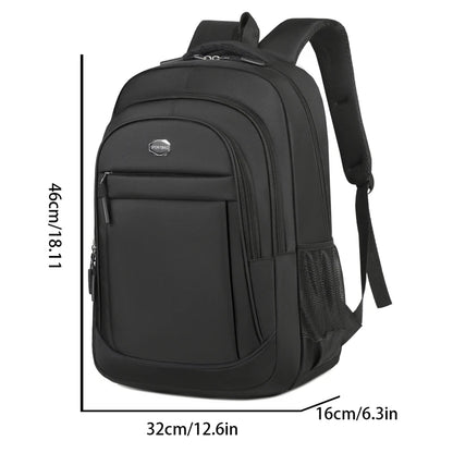 Large Capacity Travel Laptop Backpack Business School Bookbag Unisex