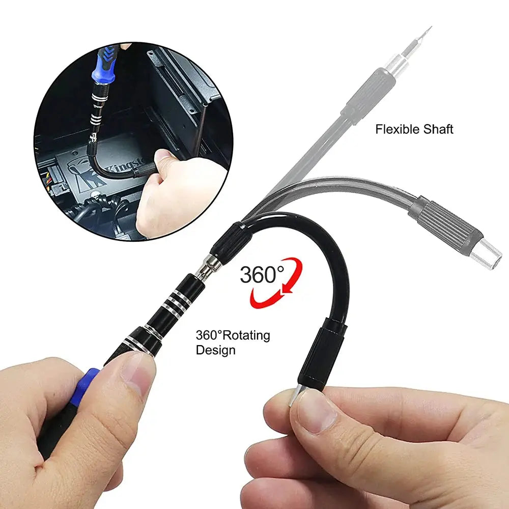Precision Screwdriver Set, Repair Tool Kit with Magnetic Screwdriver Set for Computer, Laptop, Phone, Etc.
