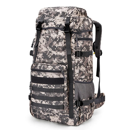 Outdoor Multi-Function Tactical Backpack Oxford Cloth Wear-Resistant Large Capacity Hiking and Camping