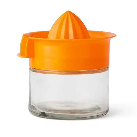 Citrus Juicer 10 Ounce Easy Screw Top Glass Plastic Dishwasher Safe Durable Kitchen Tool Fresh Juice Preparation