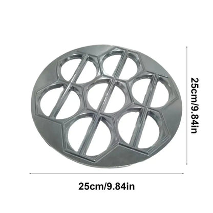 Pelmeni Mold Ravioli Maker Press Foe Dumplings Making Chinese Dumplings Maker Pastry Maker Mold Lightweight Metal Mold For Home