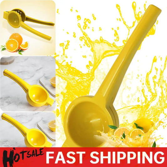 Home Manual Lemon Squeezer Lemon Squeezer Sturdy Hand Pressed Orange Fruit Juicer Aluminum Alloy Portable Practical Kitchen Tool