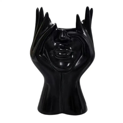 1 OR 2PCS Abstract Human Face Art Styling Office Supplies Desktop Multifunctional Storage Pen Holder Makeup Brush Holder Decoration