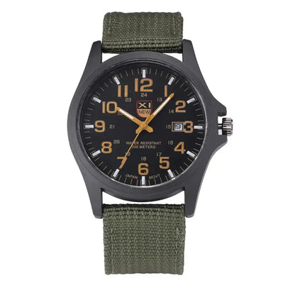 Sports Watch Quartz Nylon Band with Date