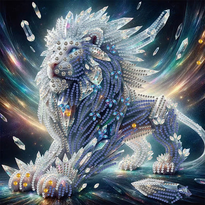 5D DIY Partial Special Shaped Drill Diamond Painting Kit Animal Decoration