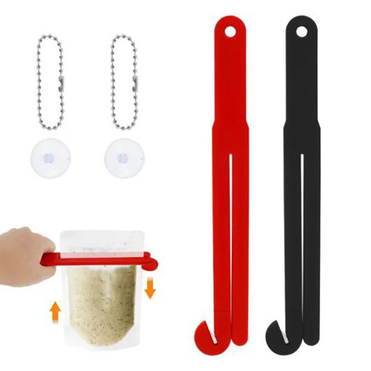 Home Kitchen Lightweight Reusable Portable Food Bag Opener Food Bag Cutter Kitchen gadgets Food Pouch Squeezer