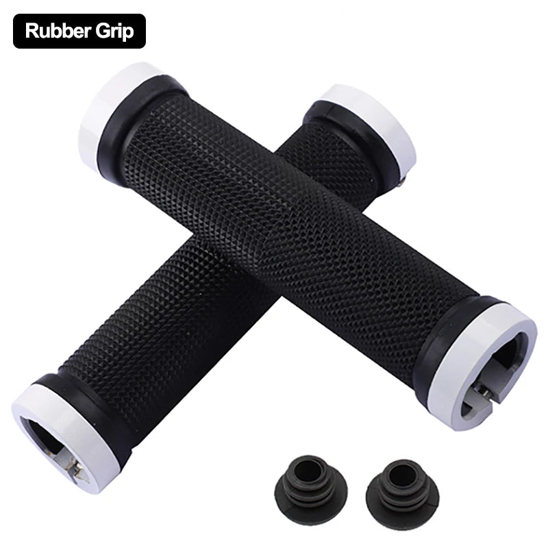 Handlebar Grips BMX Bike Mountain MTB Bikes Cycling Non-slip Bilateral Lock