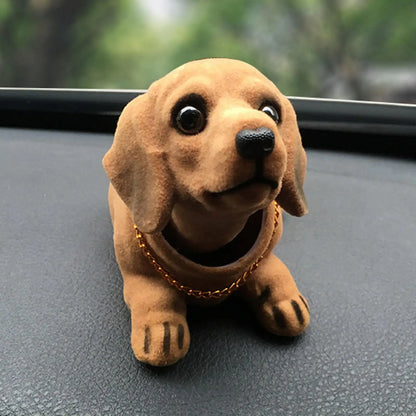 Cute Bobble Head   Ornaments Statue for Vehicle Tabletop Decoration