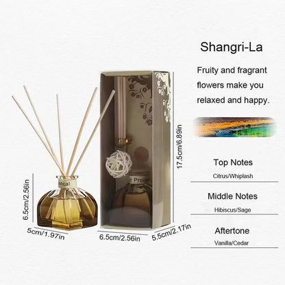 50ml Flameless Aromatherapy Essential Oil Vine Aromatherapy Ornament Expansion Liquid Bathroom deodorizer Home Decoration