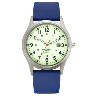 Casual Sports Watch Quartz Silicone Band