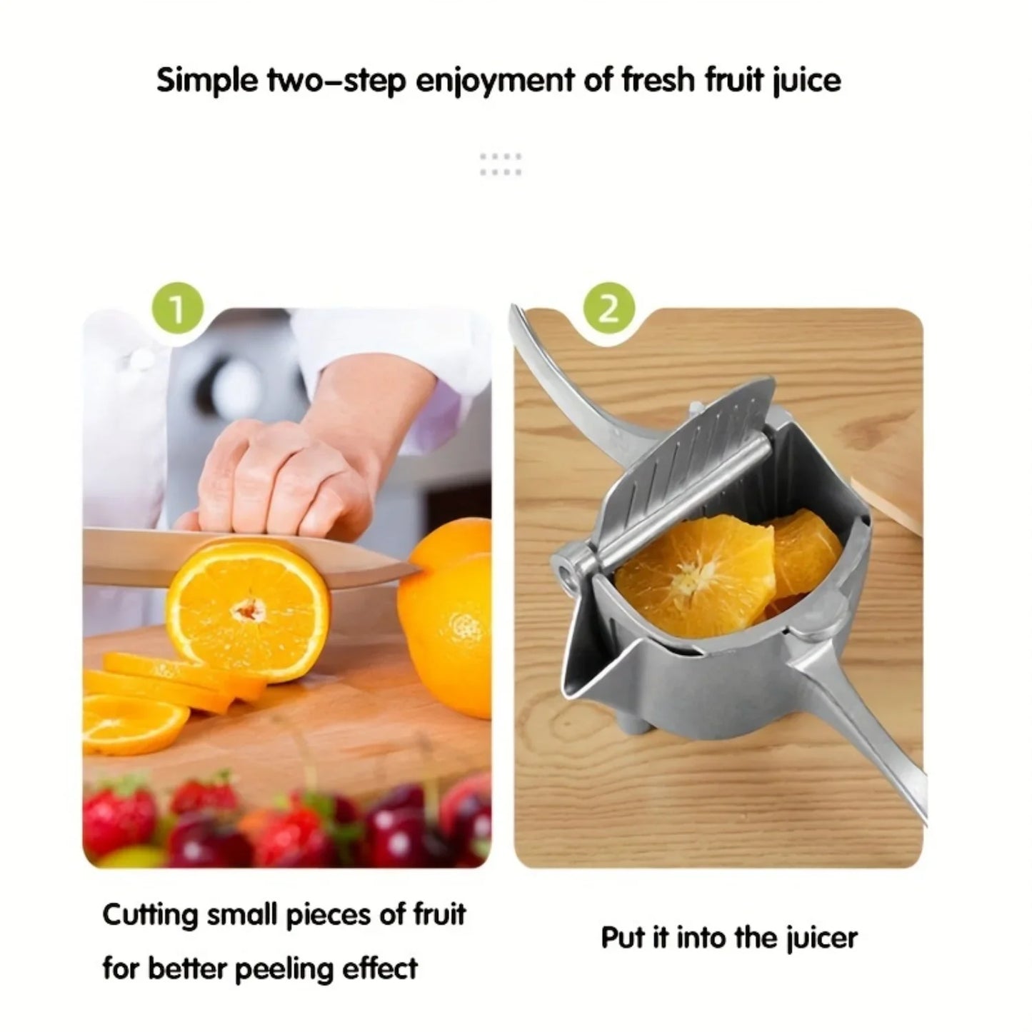 Upgrade Your Kitchen with this Multifunctional Citrus Juicer - Manual Fruit Squeezer for Orange, Pomegranate, Lemon Juicing!