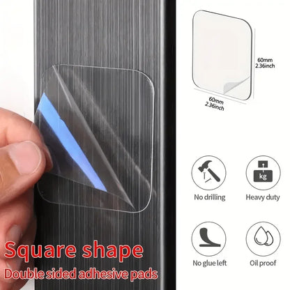 Ultra-strong Double-Sided Adhesive Nano Tape Transparent Squares Waterproof