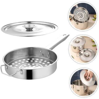Cool Shrimp Colander Stainless Steel Ladle Easy Clean Scratch-resistant Kitchen Strainer