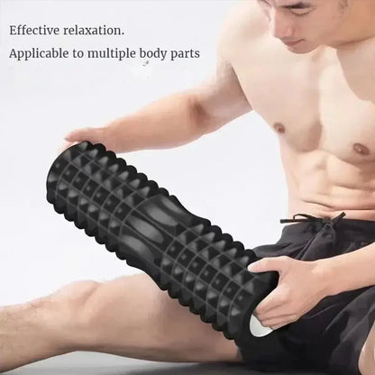 45 or 30cm Foam Massage Roller Hollow Column Fitness Equipment for Muscle Massage Physiotherapy and Sports Rehabilitation
