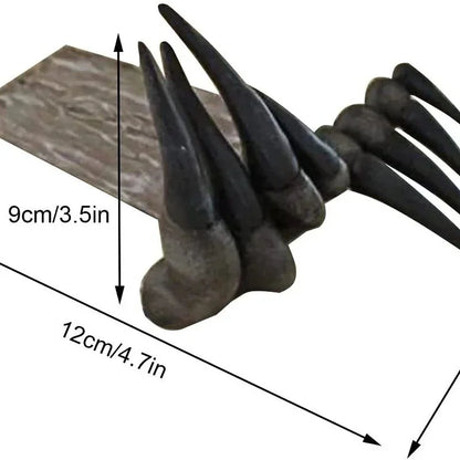 Halloween Claw Bookmark Terrifying Devil Claw Office Desktop Decoration Resin Craft Ornament Halloween Home Decoration