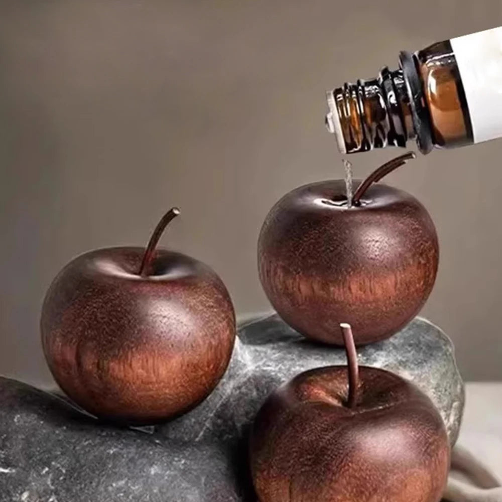 Minimalist Wood Diffuser,Aromatherapy Decor for Living Room, Scented Ornament Lucky Gift & Blessing Decor