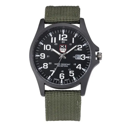 Sports Watch Quartz Nylon Band with Date