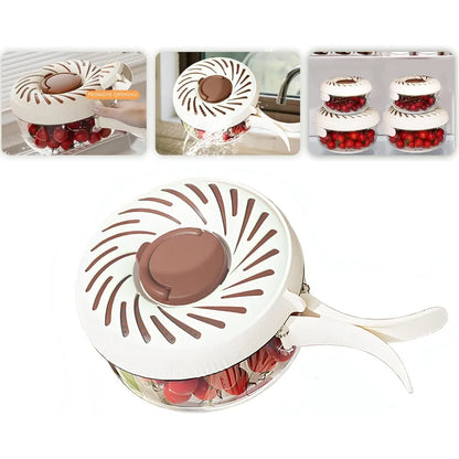 2025 New Fruit Washing Bowl with Strainer Lid and Handle,3 in 1 Multipurpose Drain Basket,Fruit and Vegetable Washer,Fruit Colan