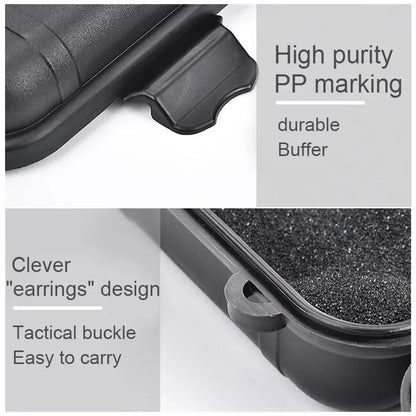 S/L/XXL Outdoor Plastic Waterproof Survival Container Camping Outdoor Travel